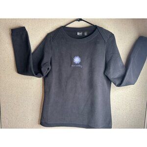 Sports Sun Valley Sweatshirt Pullover Crewneck Black Women Streetwear